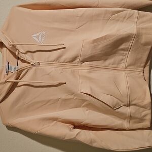 Reebok Adult Cream Hoodie Jacket